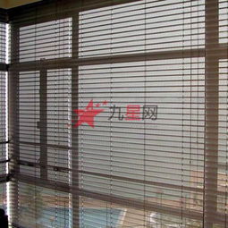 花花布艺铝合金百叶帘 多材质多色系的纺织材料新风尚